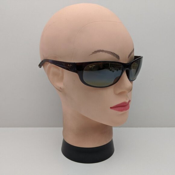 🕶️Maui Jim MJ-417-26B Twin Falls Polarized Sunglasses 63/18 128 /ALO307🕶️ - Picture 9 of 9